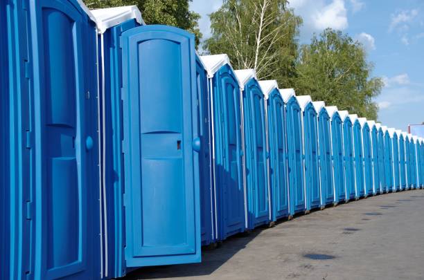 Porta potty delivery and setup in Bridgeport, NE